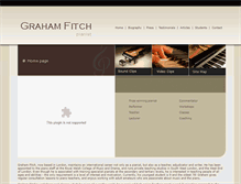 Tablet Screenshot of grahamfitch.com